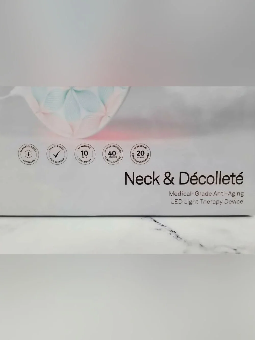 Omnilux Neck & Decolette LED Light Therapy Device